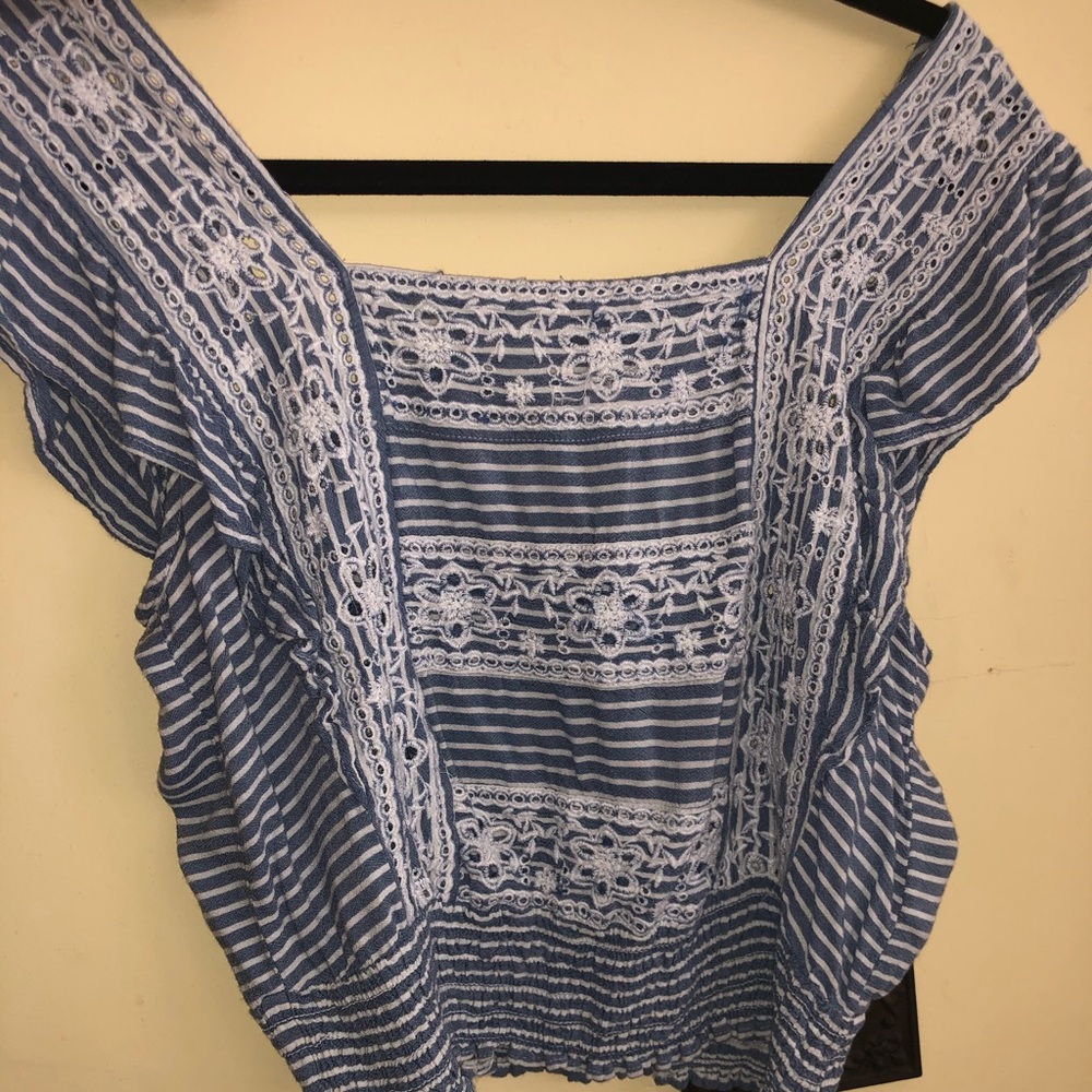 Off the shoulder blouse!